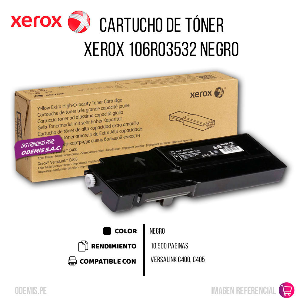 Toner Xerox 106R03532 Black Original