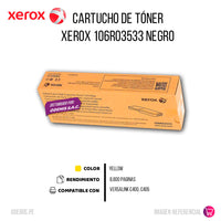 Toner Xerox 106R03533 Yellow 8.000 Pág. C405. Original