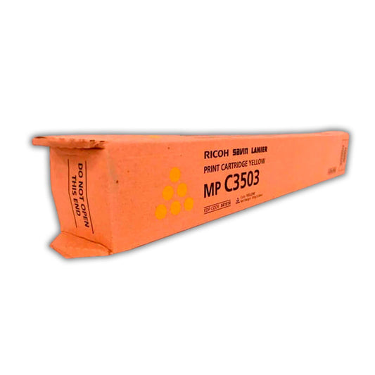 Toner Ricoh 841814 Yellow 18K Pág. MP C3003, C3503 Original