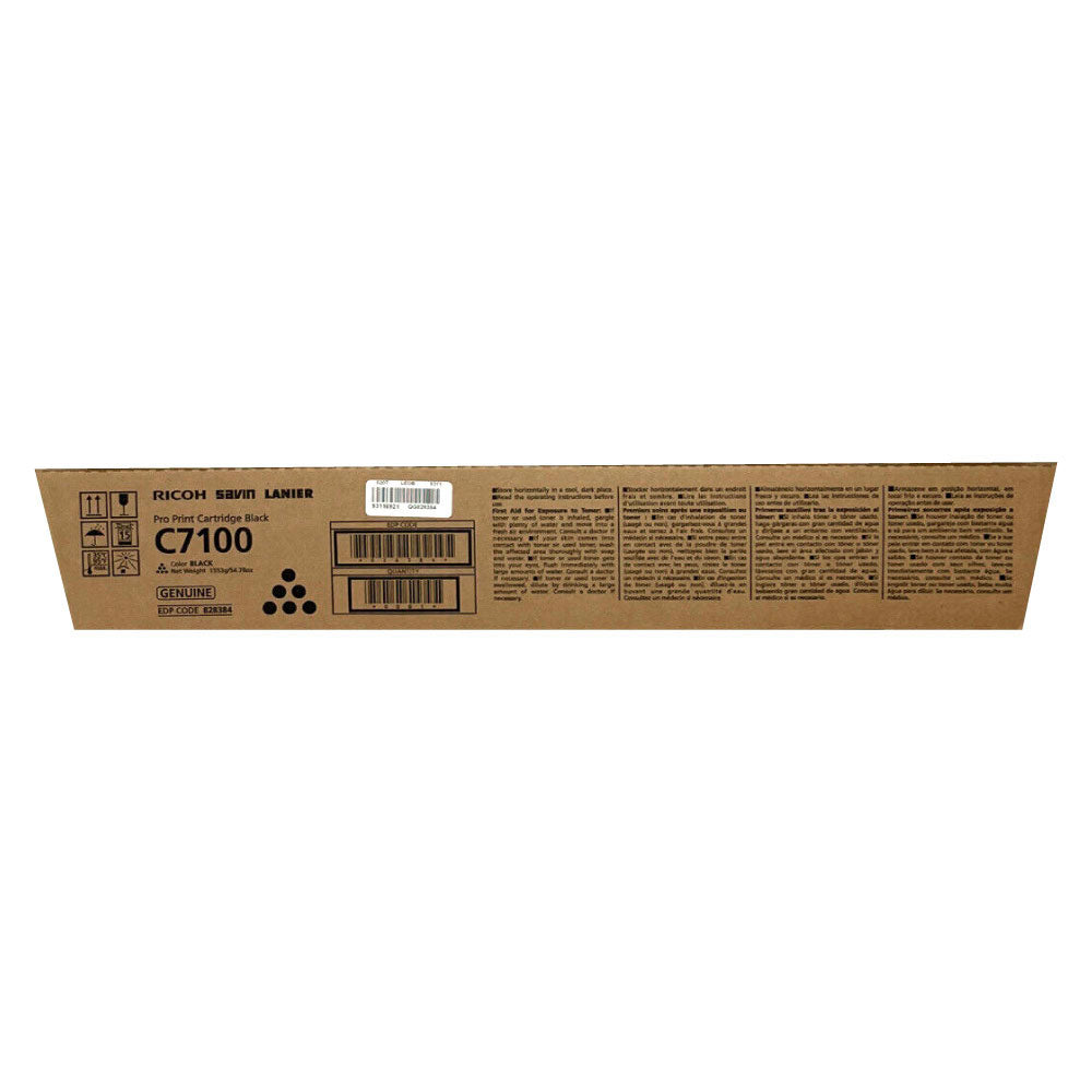Toner Ricoh 828384 Negro 78K Pág. Pro C7110, C7100 Original