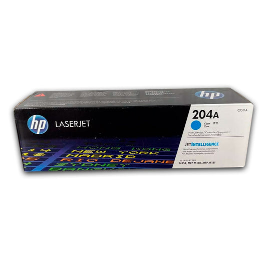 Toner Hp 204A Cyan CF511A 900 Pág. LaserJet M154 Original