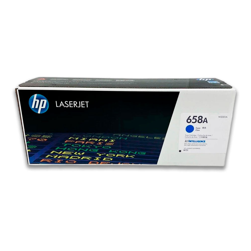 Toner Hp 658A Cian W2001A 6K Pág. LaserJet M751DN Original