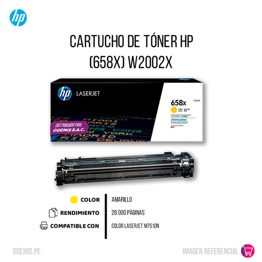 Toner Hp 658X Yellow W2002X 28K Pág. M751DN Original