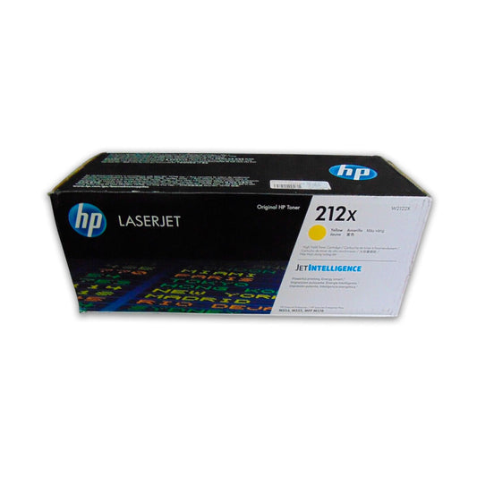 Toner Hp 212X Yellow W2122X 10K Pág. MFP 578, 554DN Original