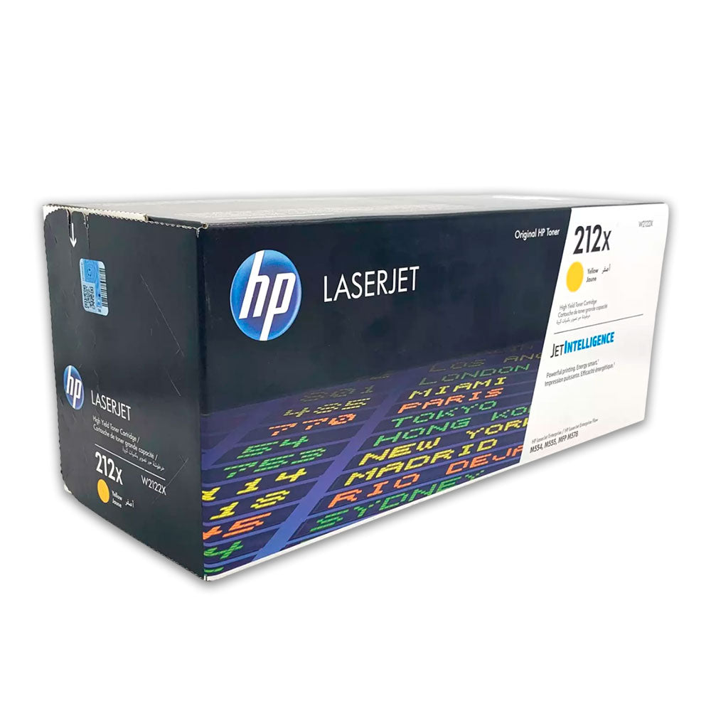 Toner Hp 212X Yellow W2122X 10K Pág. MFP 578, 554DN Original