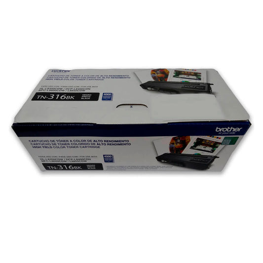 Toner Brother TN-316BK Negro 4K Pág. Hl L8350 Original