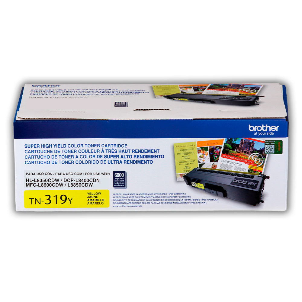 Toner Brother TN-319Y Yellow 6K Pág. Hl-L8350 Original