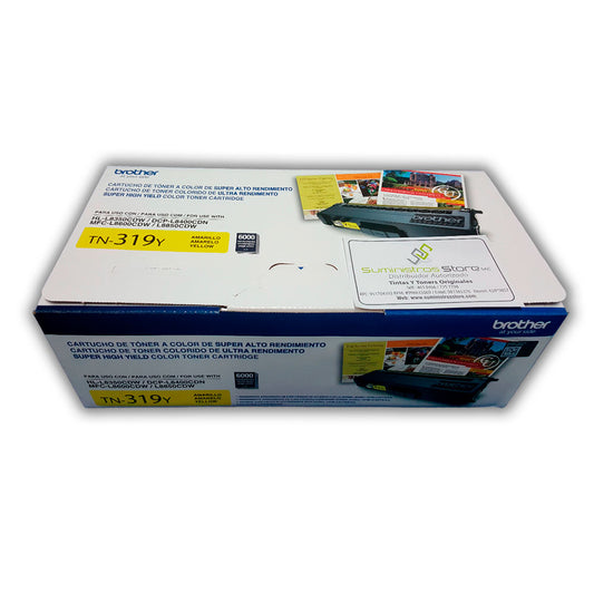 Toner Brother TN-319Y Yellow 6K Pág. Hl-L8350 Original