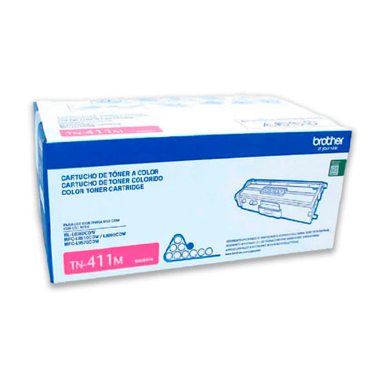 Toner Brother TN-411M Magenta 1.8K Pag HL L8260CDW Original
