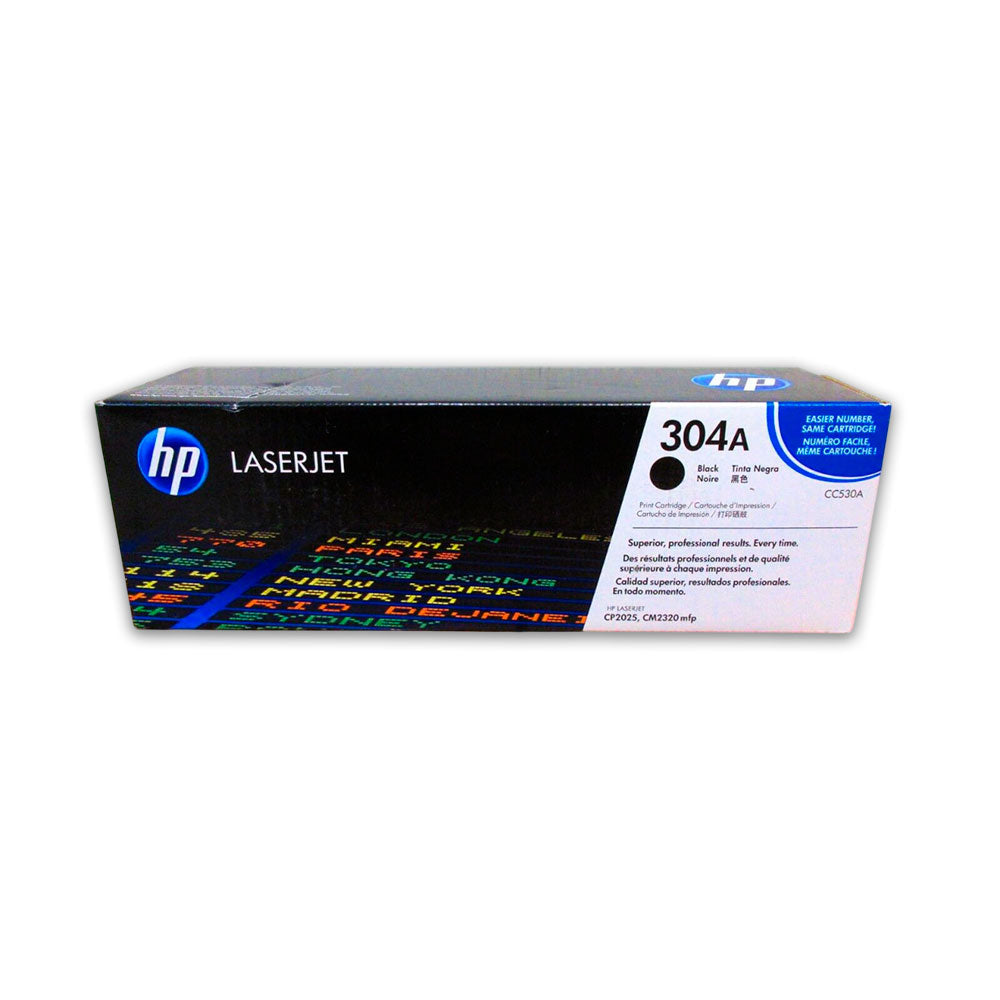 Toner Hp 304A Negro CC530A 3.5K Pág. CP2025 Original
