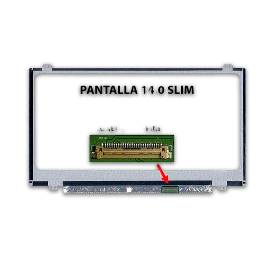 Pantalla Para Laptop 14 Pulgadas Slim 30 Pines Hd Reducida – Nt140Whm-N44