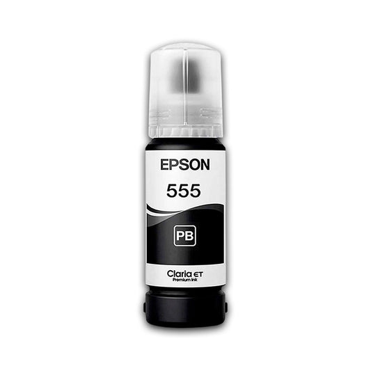Tinta Epson T555120 Negro 7.3K Pag L8160, L8180 Original