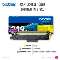 Toner Brother TN-219Xly Yellow 2.3K Pag L3280Cdw, Hl L3240Cdw Original