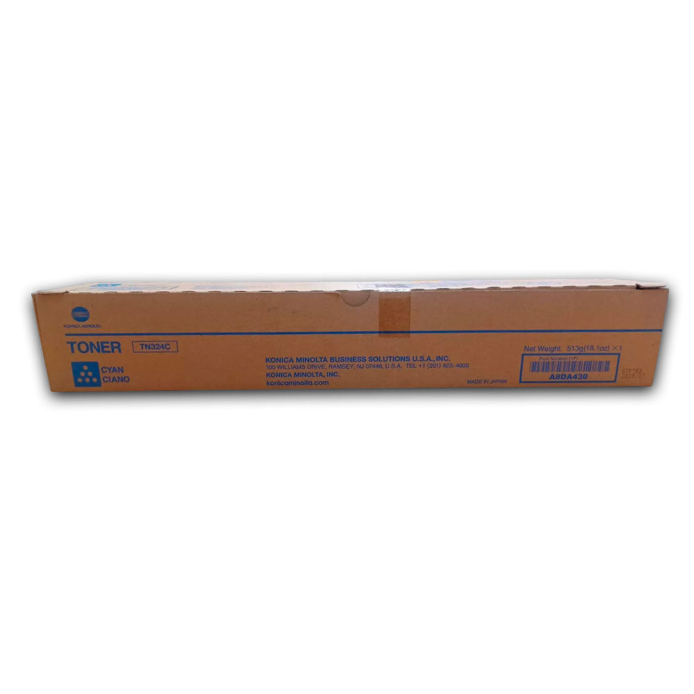 Tóner Konica Minolta TN-324C Cian 26K Pag C258 original
