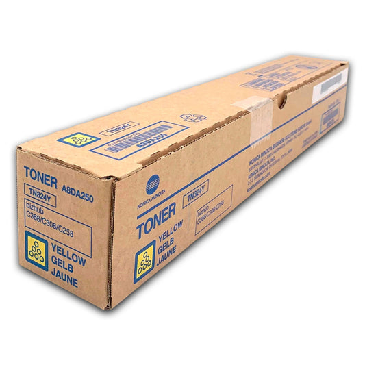 Tóner Konica Minolta TN-324Y Yellow 26K Pag C258 original