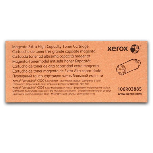 Toner Xerox 106R03885 Magenta 9K Pág. C505 Original