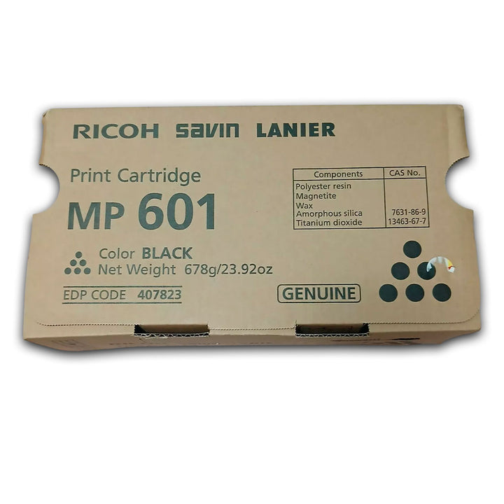 Toner Ricoh 407823 Negro 25K Pag mp 501, mp 601 Original