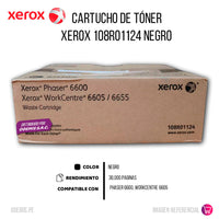 Waste Cartridge Xerox 108R01124 Para Phaser 6600 /