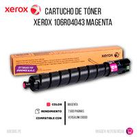 Toner Xerox 106R04043 Magenta 7600 Pág. C8000 Original