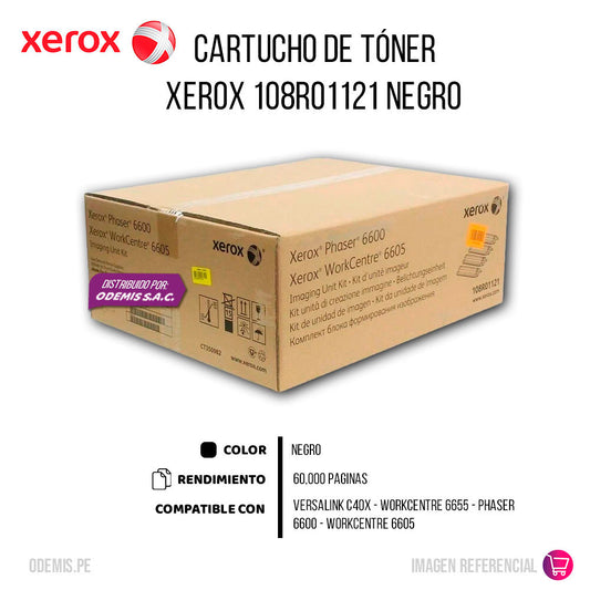 Unidad Imagen Xerox 108R01121 CYM 60K Pág. 6605 Original