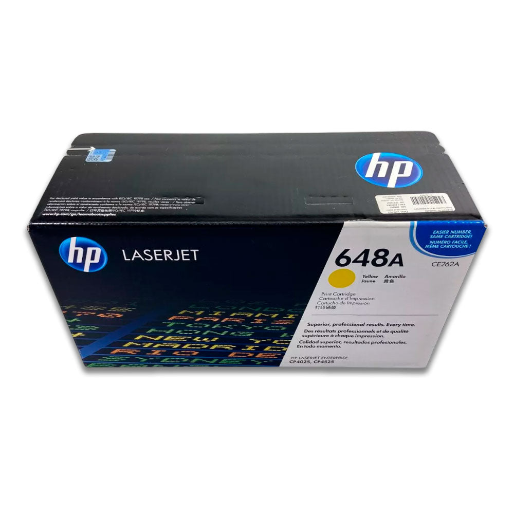 Toner Hp 648A Yellow Ce262A 11K Pág. CP4025 Original