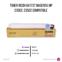 Toner Ricoh 841649 Magenta 18K Pág. C3002. C3502 Compatible