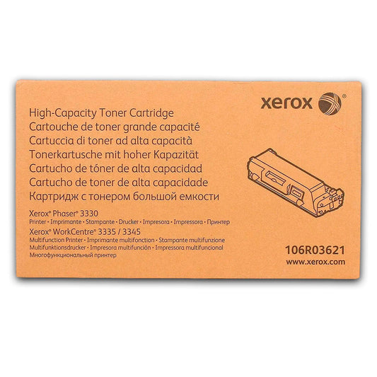 Toner Xerox 106R03621 Negro 6,500 Pág. 3345 Original