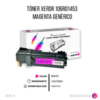 Toner Xerox 106R01453 Magenta 2.5K Pág. 6128 Compatible
