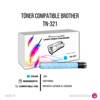 Toner Brother TN-321 Cian 2.5K Pág. HL-L8250CDN Compatible