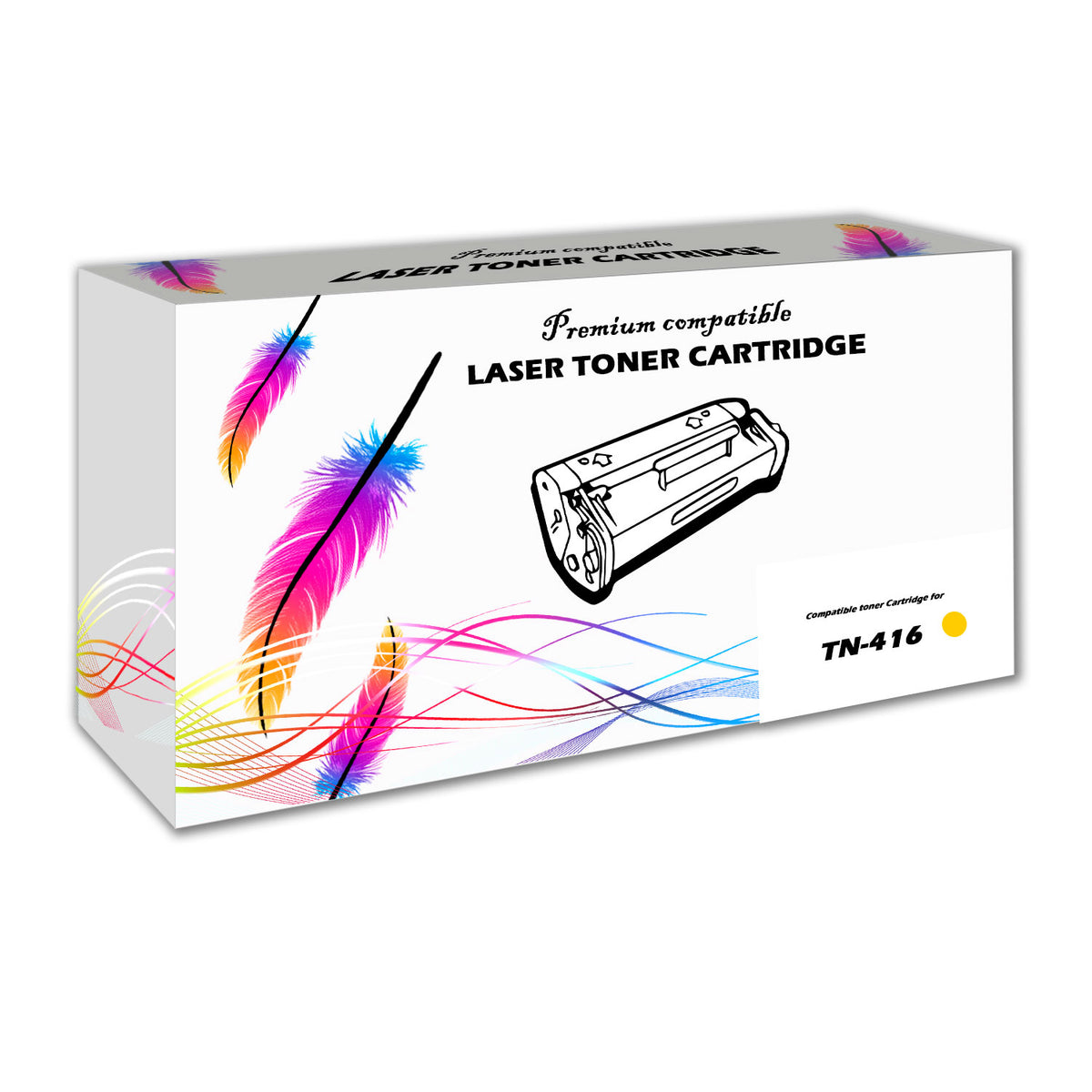 Toner Brother TN-416 Yellow 6,5K Pág. HL-L8260CDW Compatible