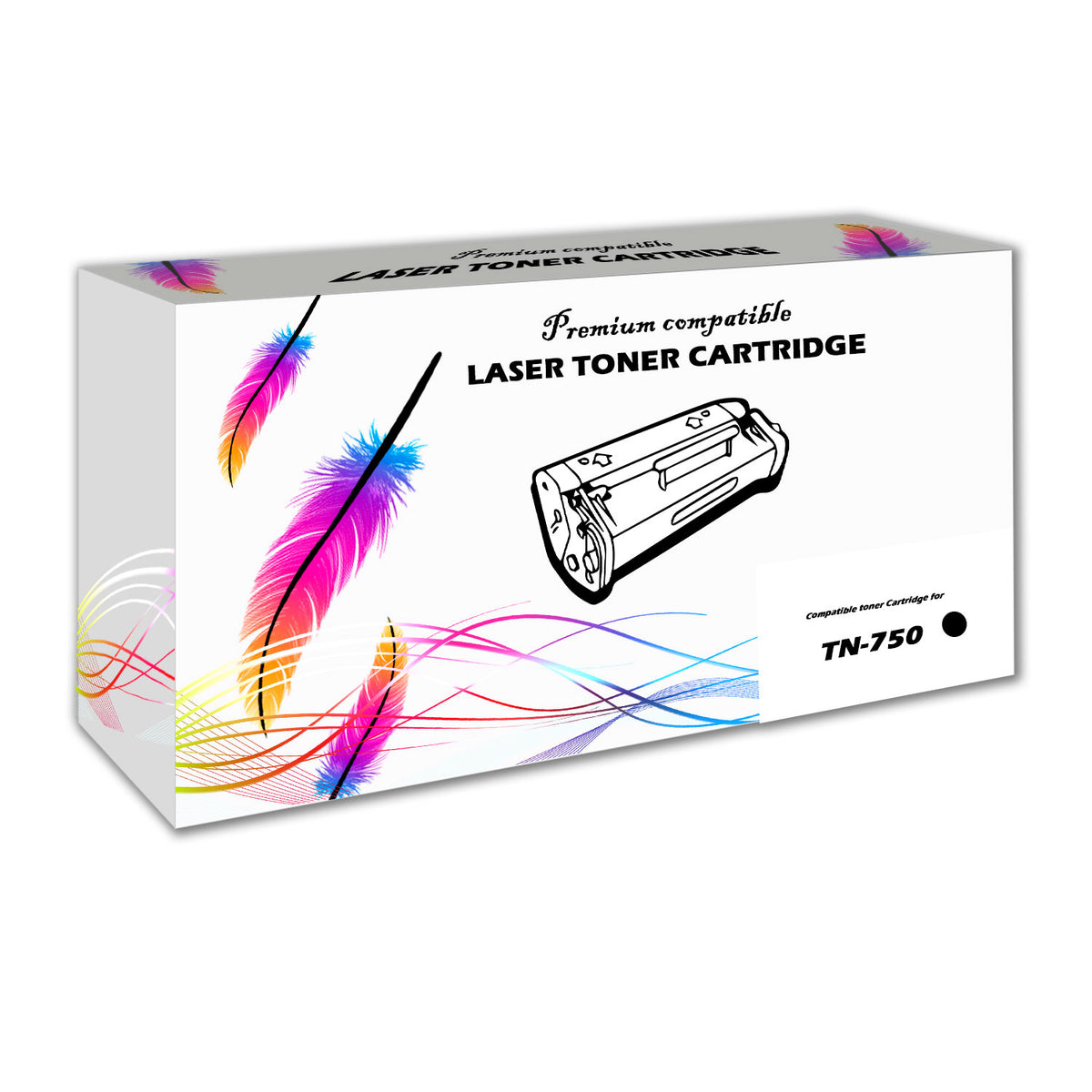 Toner Brother TN-750 Negro 8K Pág. HL5450DN Compatible