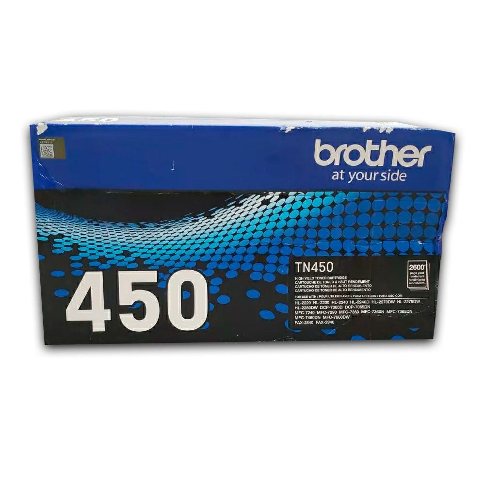 Toner Brother Tn450 Negro 2600 Pág. DCP7060D Original
