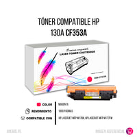Toner Hp 130A Magenta CF353A 1K Pág. M176 Compatible