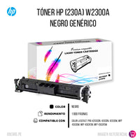Toner Hp 230A Black W2300A 2K Pág. 4203 Compatible