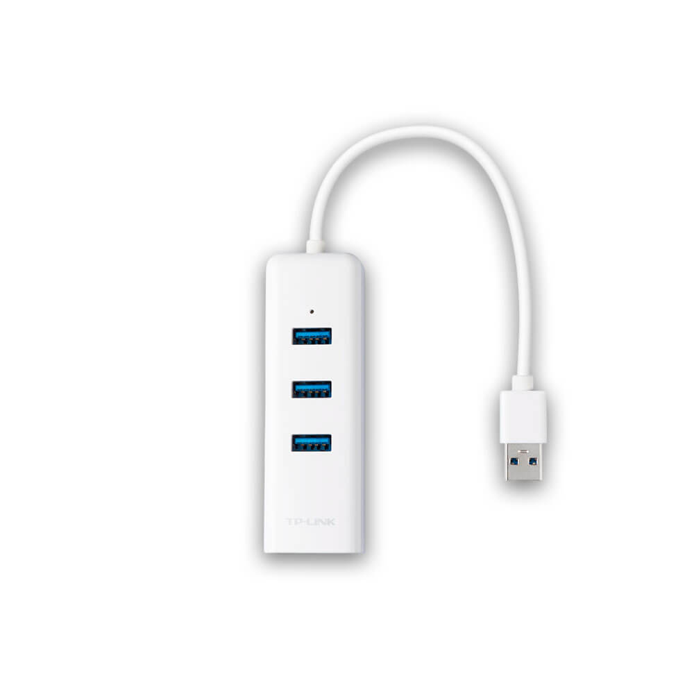 Adaptador Tp-Link UE330 Usb 2 En 1 Con Hub De 3 Puertos Usb 3.0