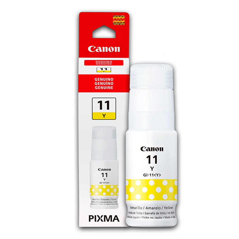 Tinta Canon Gi-11Y Yellow 6K Pág. G3160 Original