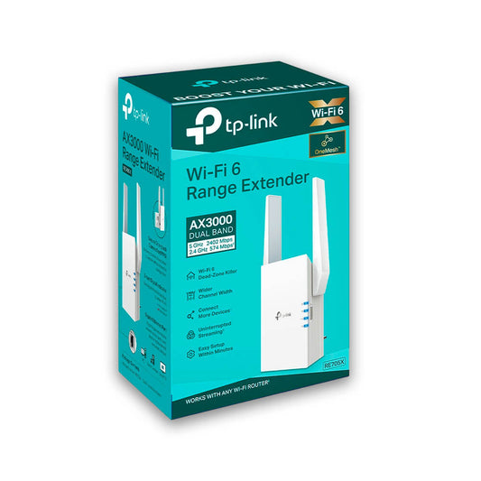 Extensor Tp-Link RE705X Ax3000 Wi-Fi Doble Banda