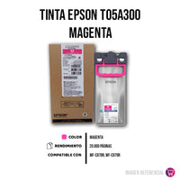 Tinta Epson T05A300 Magenta Para Wf C878R C879R