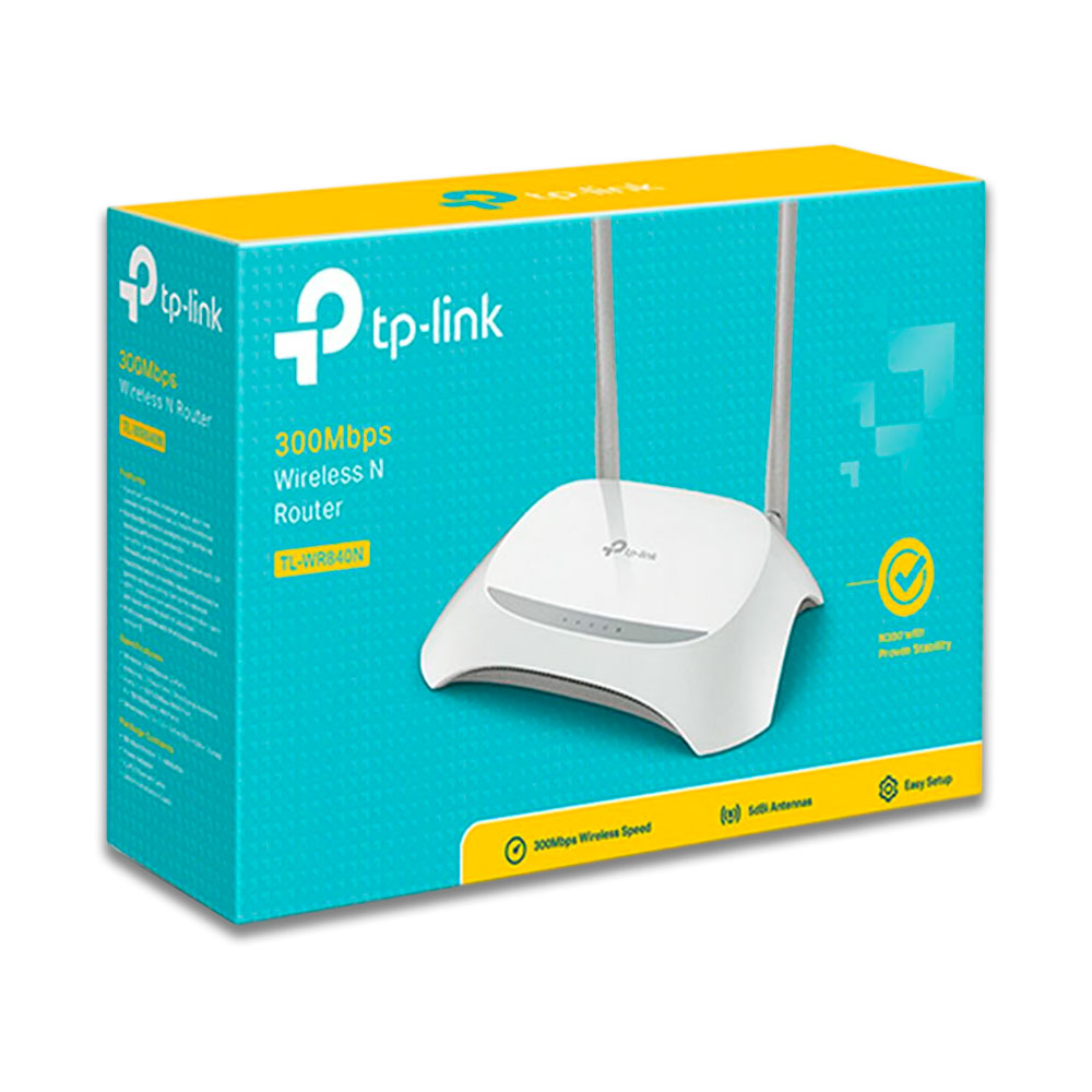 Router TP-Link TL-WR840N 2,4 GHz: 300 Mbps Original