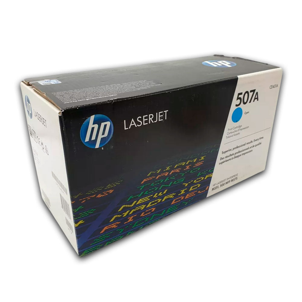 Toner Hp 507A Cyan Ce401A 6K Pág. M551dn Original