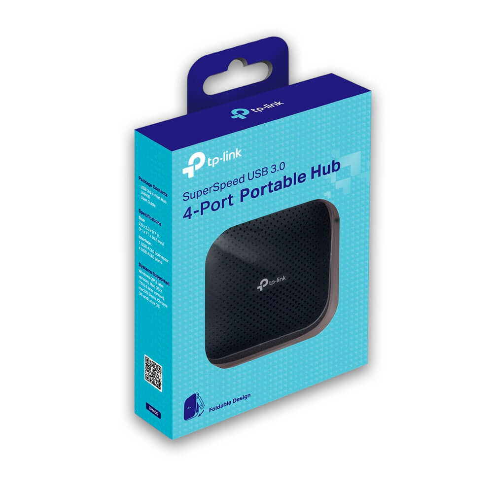 Hub Tp-Link Uh400 Usb 3.0 De 4 Puertos