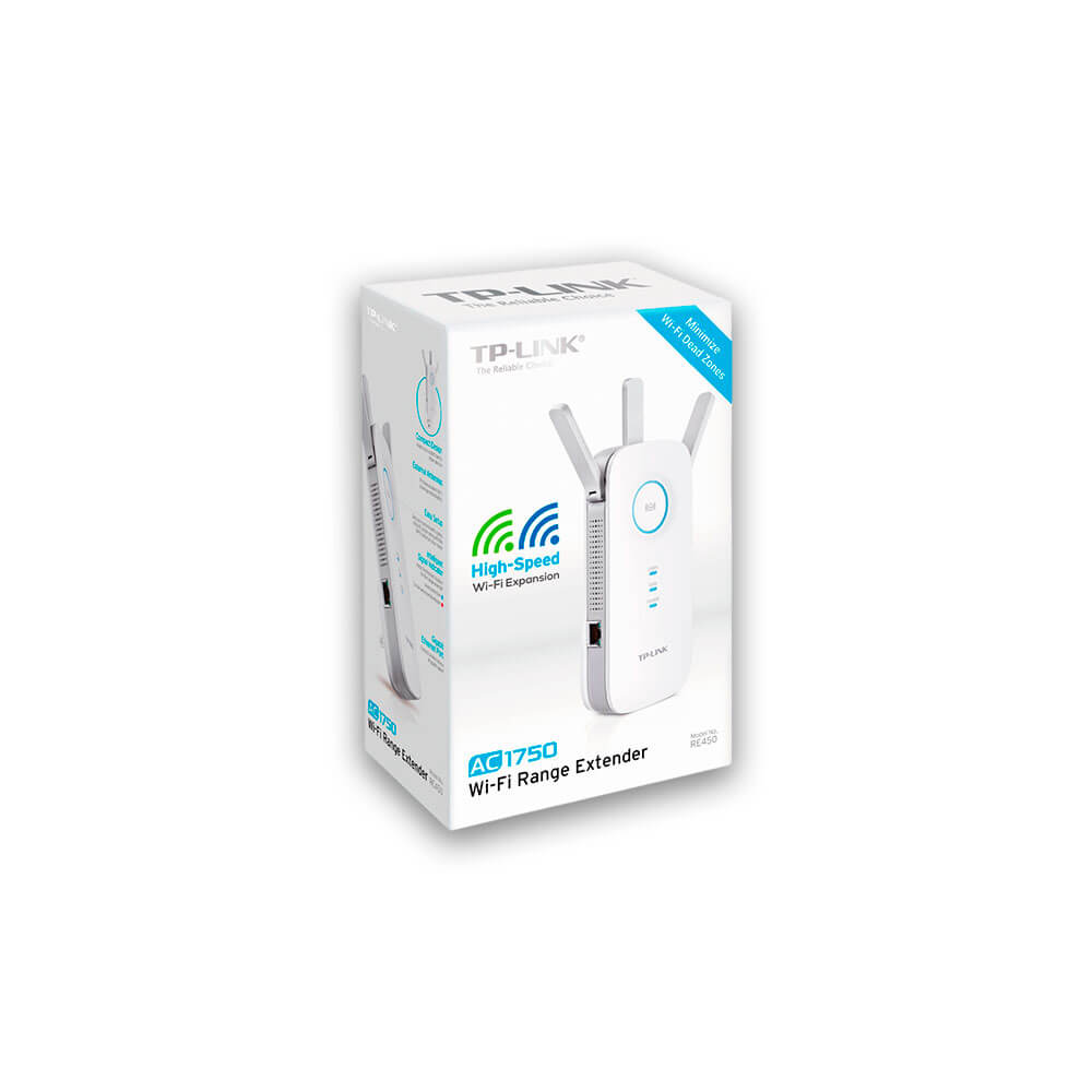 Extensor de Rango RE450 AC1750 Wi-Fi Doble Banda