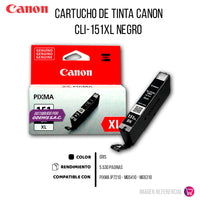 Tinta Canon Cli-151Xl Black 11ML iP7210 Original