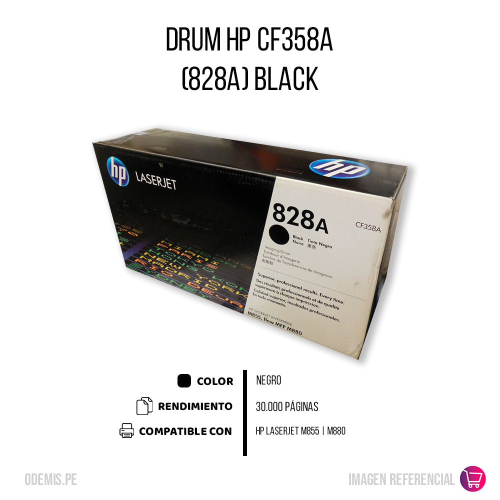 Drum Hp Cf358A (828A) Black