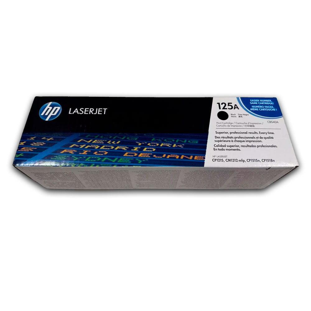 Toner Hp 125A Black Cb540A 2,2K Pág. CP1210 Original