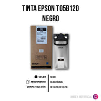 Tinta Epson T05B120 Negro Alta Capacidad
