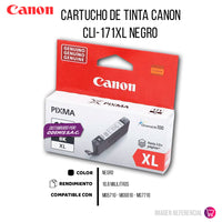Tinta Canon Cli-171 Xl Black 10,8ML MG5710 Original