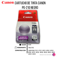 Tinta Canon Pg-210 Negro 9ML iP2700 Original