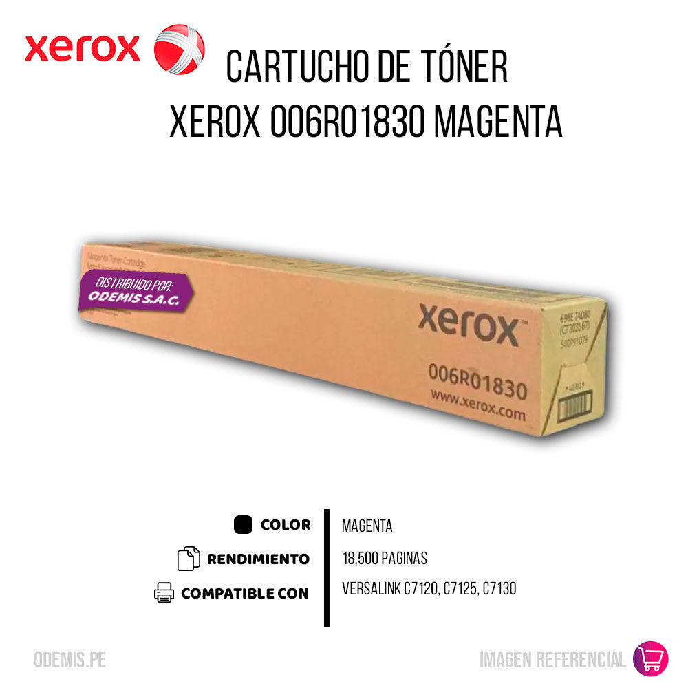 Toner Xerox 006R01830 Magenta 18,500 Pág. C7130 Original
