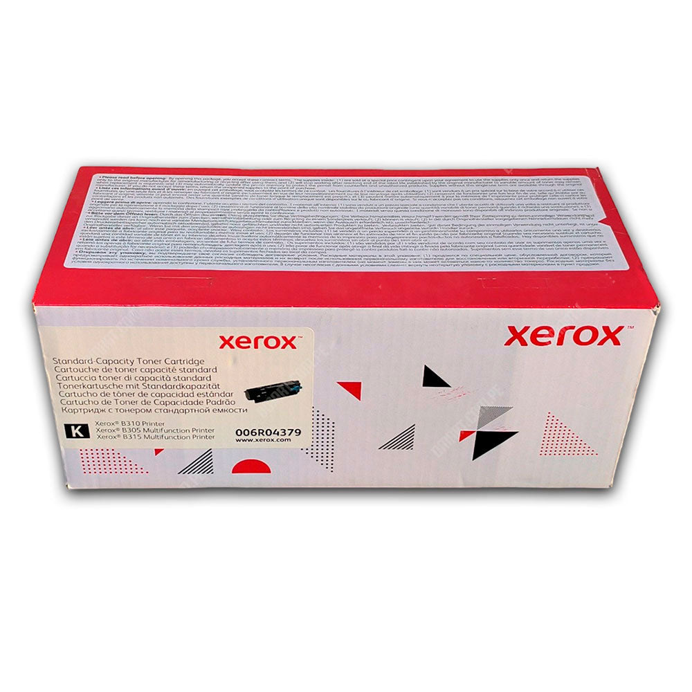 Toner Xerox 006R04379 Negro 3,000 Pág. B310, B315 Original